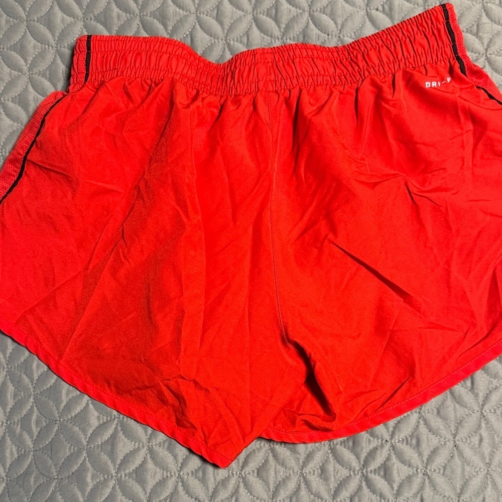 Nike Women's Bright Red Athletic Shorts - Picture 5 of 5